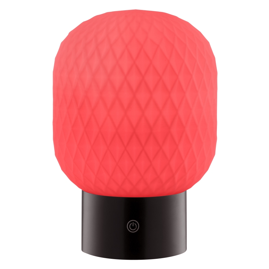 Brilliant - LED RGBW dimbare oplaadbare tafellamp voor buiten met aanraakbediening SARASTRO LED/3W/5V 2700K 1800 mAh IP44 wit