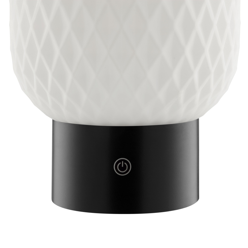 Brilliant - LED RGBW dimbare oplaadbare tafellamp voor buiten met aanraakbediening SARASTRO LED/3W/5V 2700K 1800 mAh IP44 wit