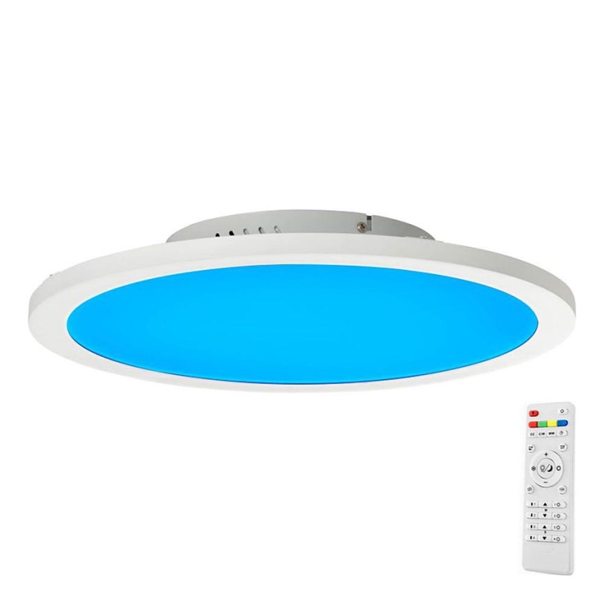 Brilliant - LED RGBW Dimbare plafondlamp ABIE LED/24W/230V 2700-6500K + afstandsbediening