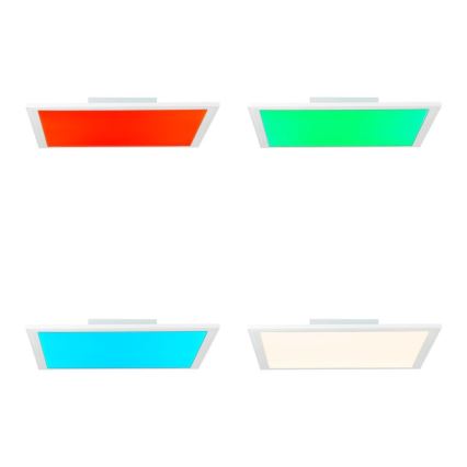 Brilliant - LED RGBW Dimbare plafondlamp ABIE LED/24W/230V 2700-6500K + afstandsbediening