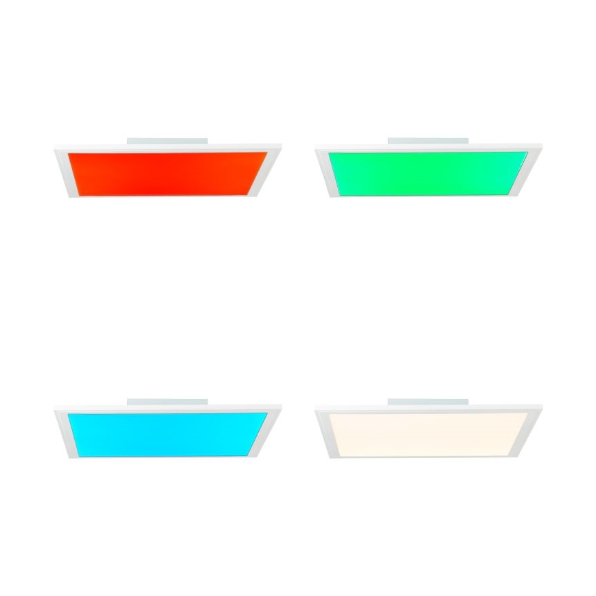 Brilliant - LED RGBW Dimbare plafondlamp ABIE LED/24W/230V 2700-6500K + afstandsbediening
