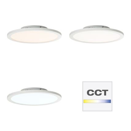 Brilliant - LED RGBW Dimbare plafondlamp ABIE LED/24W/230V 2700-6500K + afstandsbediening