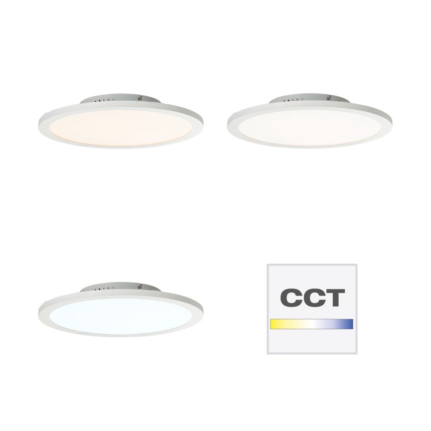 Brilliant - LED RGBW Dimbare plafondlamp ABIE LED/24W/230V 2700-6500K + afstandsbediening