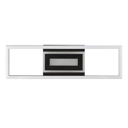 Brilliant - LED RGBW Dimbare plafondlamp BESSON LED/20W/230V 3000-6500K zwart + afstandsbediening