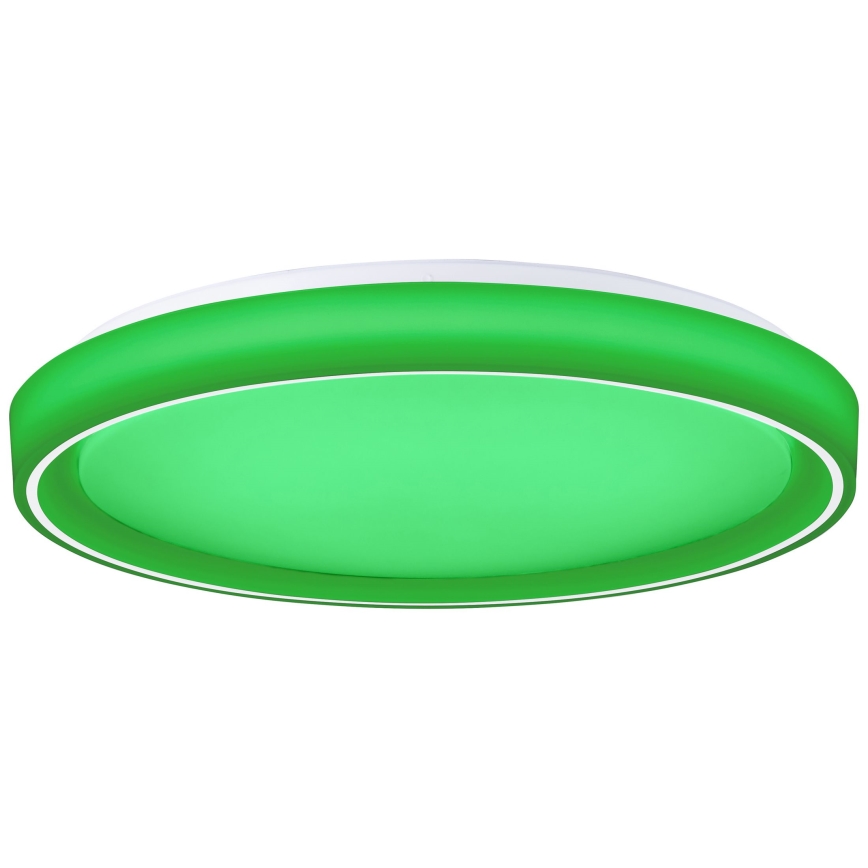Brilliant - LED RGBW Dimbare plafondlamp FLOCO LED/34W/230V 3000-6500K diameter 49,5 cm wit + afstandsbediening