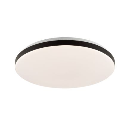 Brilliant - LED RGBW dimbare plafondlamp LIVIO LED/20W/230V 3000-6500K Ø 38,5 cm zwart + afstandsbediening