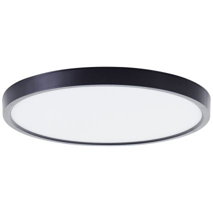 Brilliant - LED RGBW Dimbare plafondlamp LOTTI LED/16W/230V 3000K diameter 30 cm zwart Wi-Fi Tuya + afstandsbediening