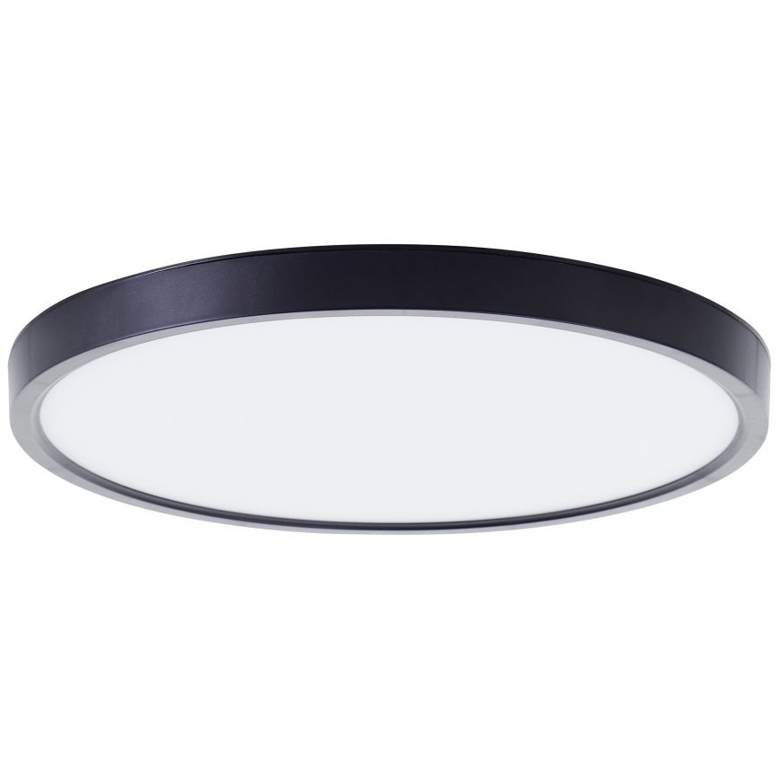 Brilliant - LED RGBW Dimbare plafondlamp LOTTI LED/16W/230V 3000K diameter 30 cm zwart Wi-Fi Tuya + afstandsbediening
