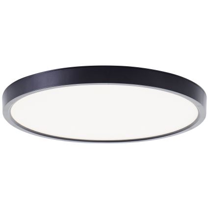 Brilliant - LED RGBW Dimbare plafondlamp LOTTI LED/16W/230V 3000K diameter 30 cm zwart Wi-Fi Tuya + afstandsbediening