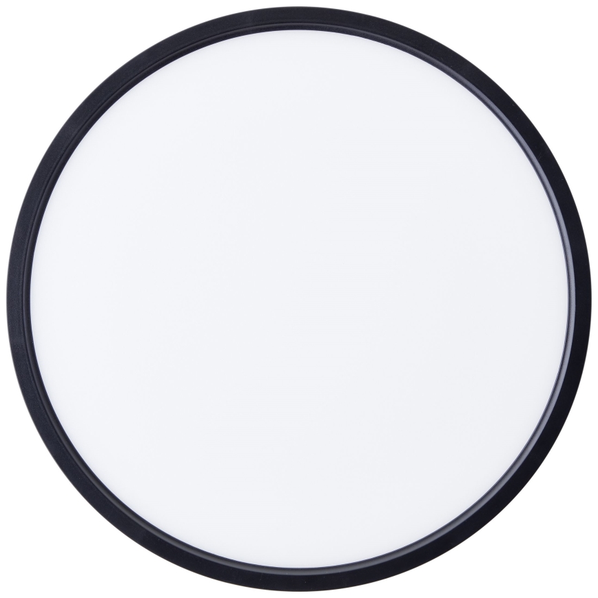 Brilliant - LED RGBW Dimbare plafondlamp LOTTI LED/16W/230V 3000K diameter 30 cm zwart Wi-Fi Tuya + afstandsbediening
