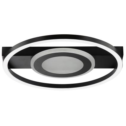 Brilliant - Dimbare LED RGBW-plafondlamp MAUREEN LED/20W/230V 3000-6500K zwart + afstandsbediening