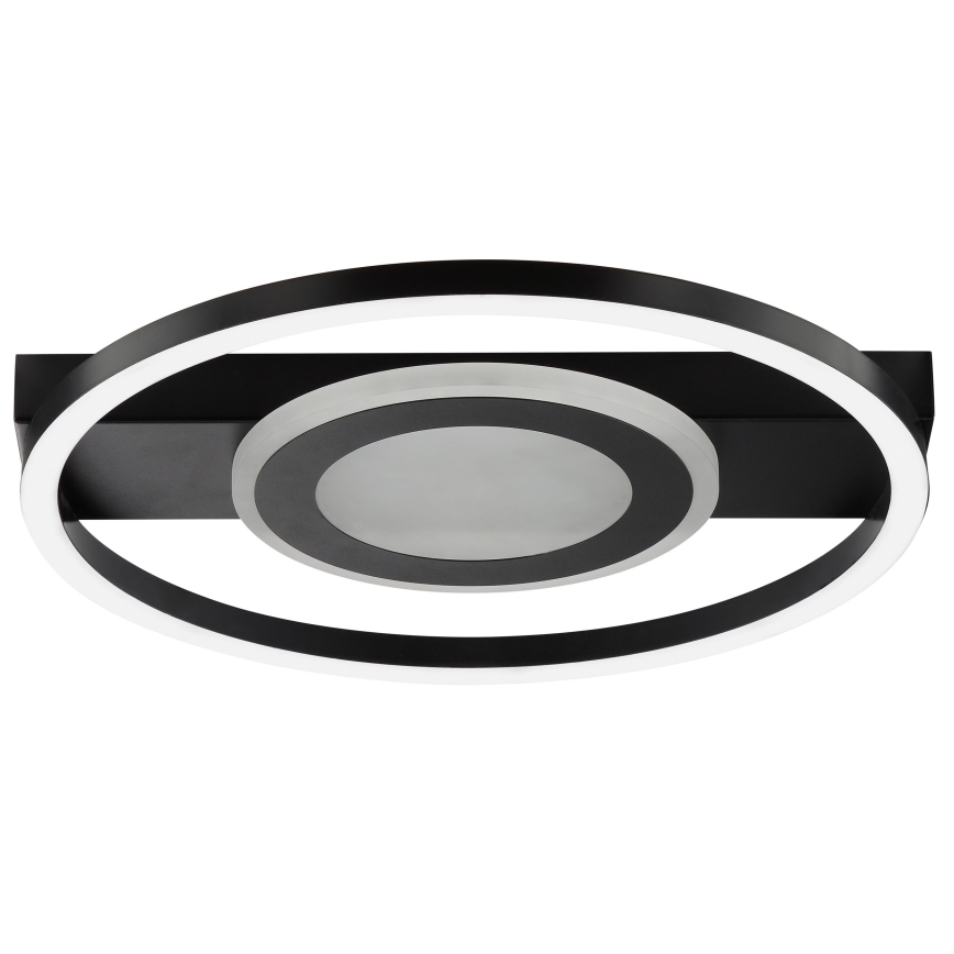 Brilliant - Dimbare LED RGBW-plafondlamp MAUREEN LED/20W/230V 3000-6500K zwart + afstandsbediening