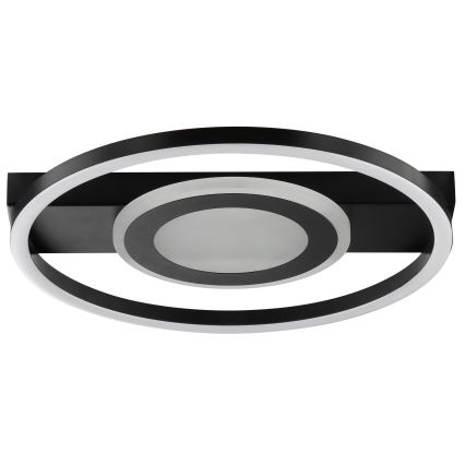 Brilliant - Dimbare LED RGBW-plafondlamp MAUREEN LED/20W/230V 3000-6500K zwart + afstandsbediening