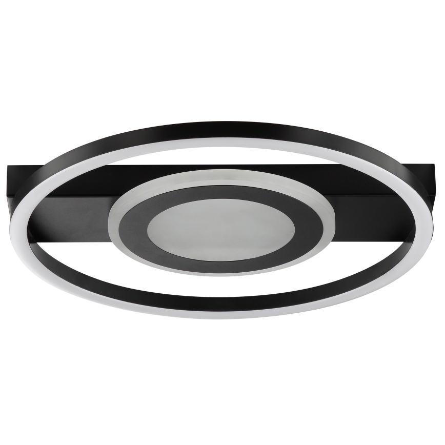 Brilliant - Dimbare LED RGBW-plafondlamp MAUREEN LED/20W/230V 3000-6500K zwart + afstandsbediening