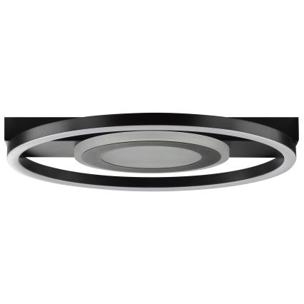 Brilliant - Dimbare LED RGBW-plafondlamp MAUREEN LED/20W/230V 3000-6500K zwart + afstandsbediening