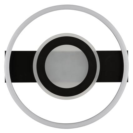 Brilliant - Dimbare LED RGBW-plafondlamp MAUREEN LED/20W/230V 3000-6500K zwart + afstandsbediening