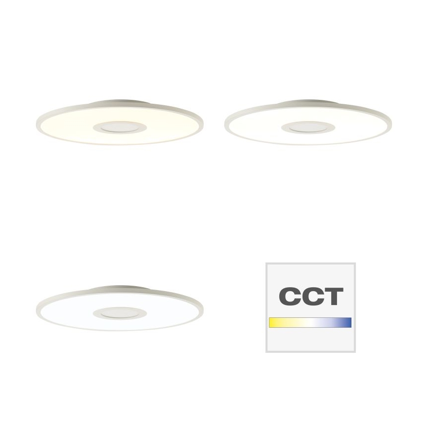 Brilliant - LED RGBW Dimbare plafondlamp ODELLA LED/24W/230V 2700-6500K + afstandsbediening