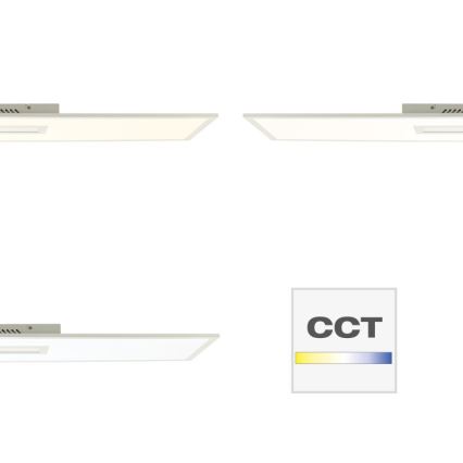 Brilliant - LED RGBW Dimbare plafondlamp ODELLA LED/37W/230V 2700-6500K + afstandsbediening
