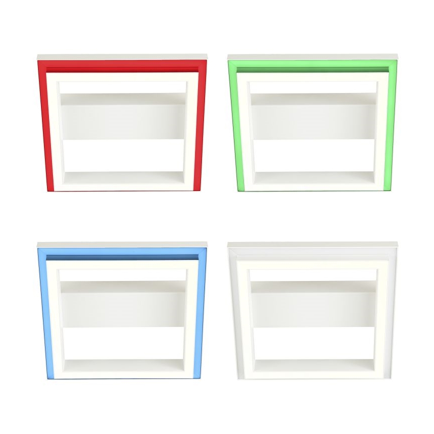 Brilliant - LED RGBW Dimbare plafondlamp PALLAS LED/18W/230V 2700-6500K + afstandsbediening