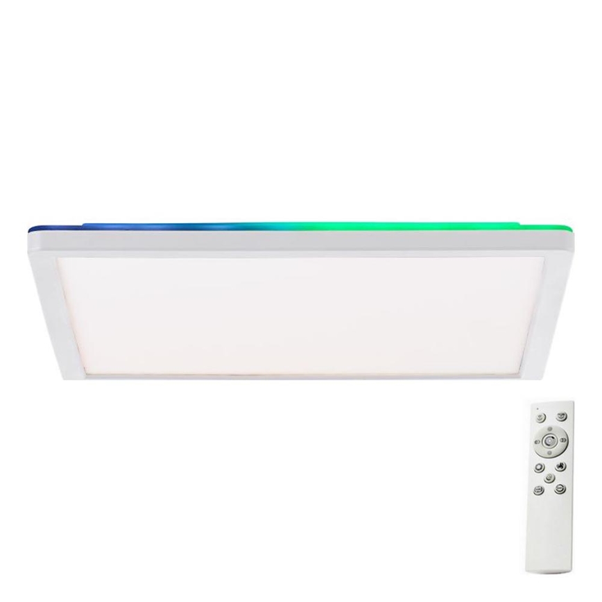Brilliant - LED RGBW Dimbare plafondlamp SALTERY LED/20W/230V 3000-6500K + afstandsbediening