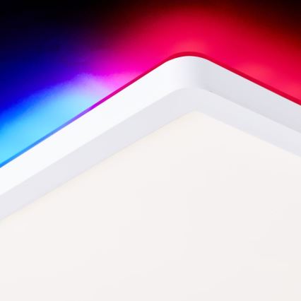 Brilliant - LED RGBW Dimbare plafondlamp SALTERY LED/20W/230V 3000-6500K + afstandsbediening