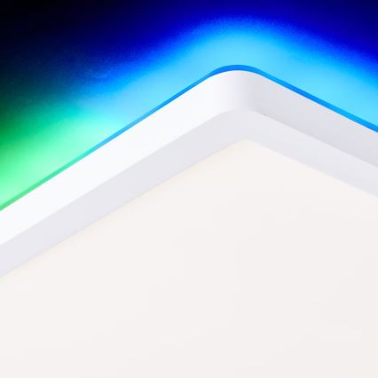 Brilliant - LED RGBW Dimbare plafondlamp SALTERY LED/20W/230V 3000-6500K + afstandsbediening