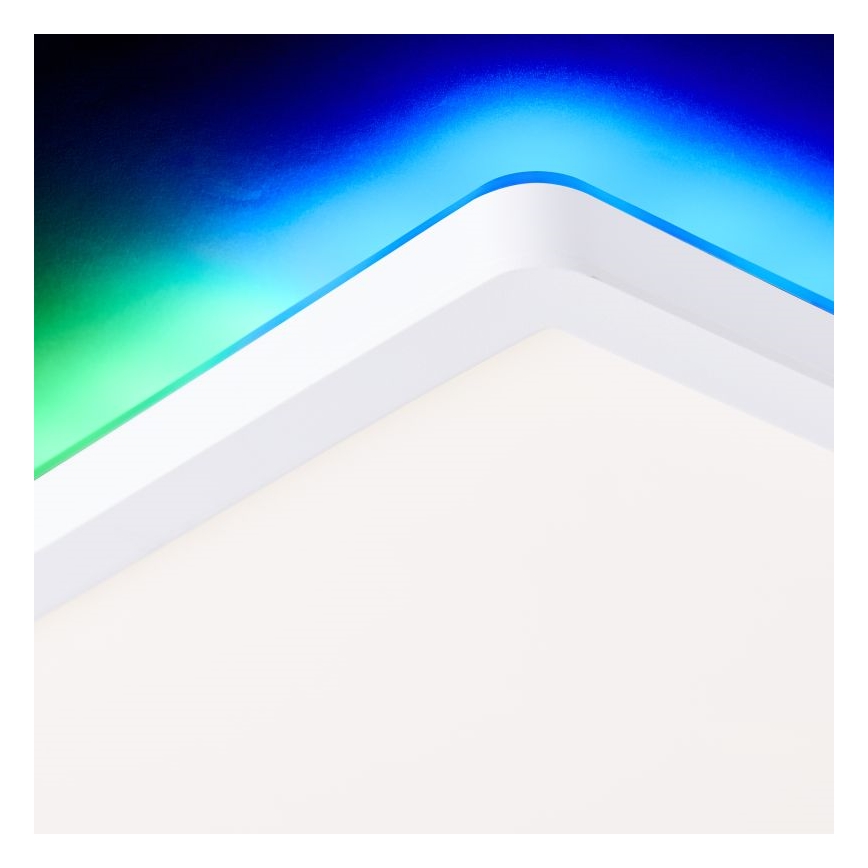 Brilliant - LED RGBW Dimbare plafondlamp SALTERY LED/20W/230V 3000-6500K + afstandsbediening