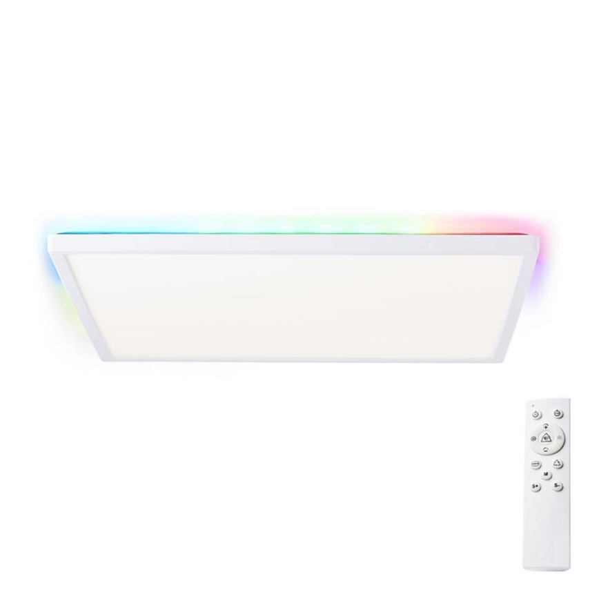 Brilliant - LED RGBW Dimbare plafondlamp SALTERY LED/22W/230V 3000-6500K + afstandsbediening