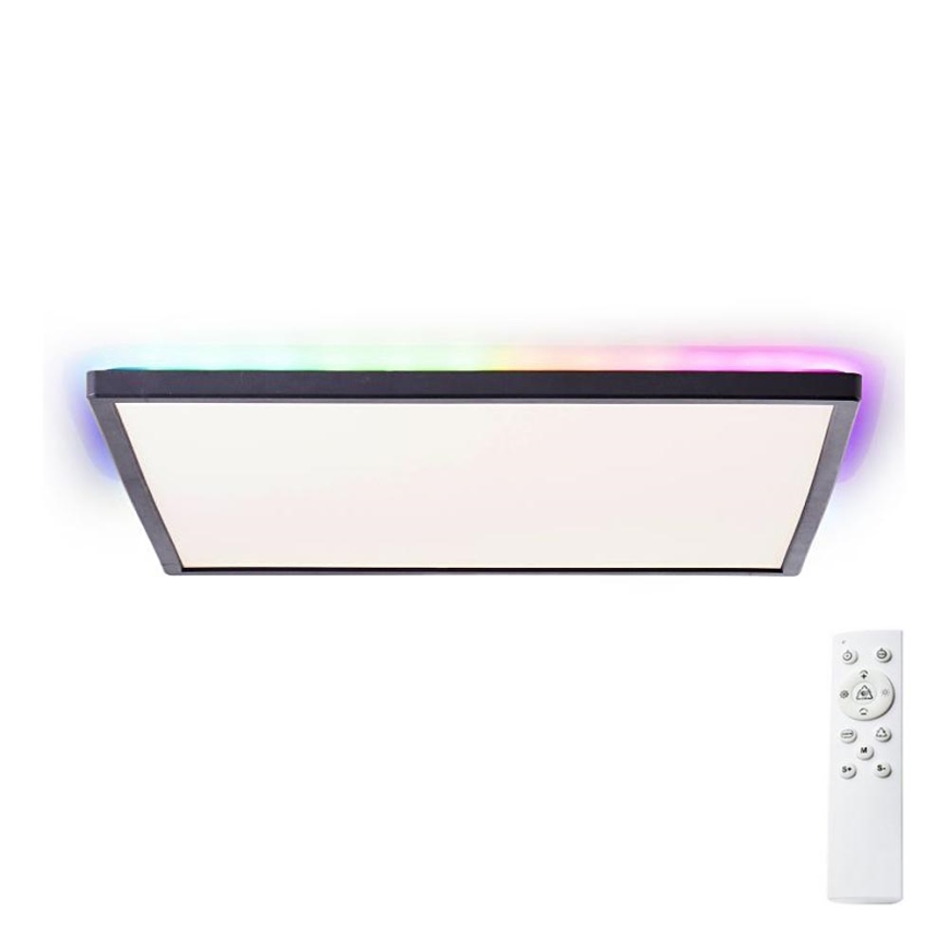 Brilliant - LED RGBW Dimbare plafondlamp SALTERY LED/22W/230V 3000-6500K + afstandsbediening