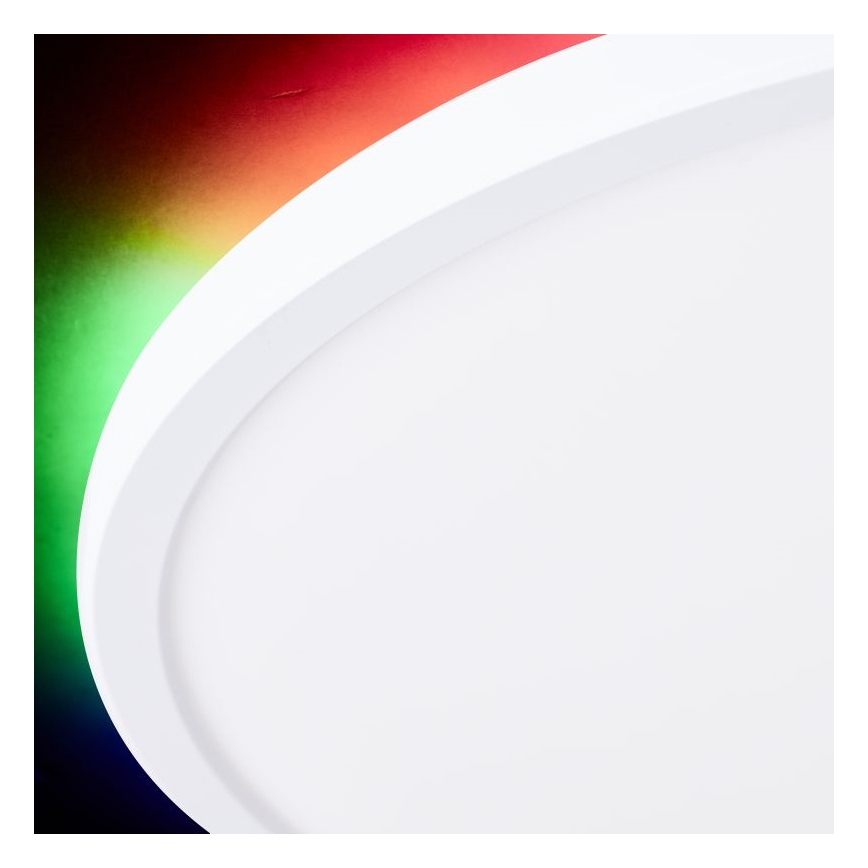 Brilliant - LED RGBW Dimbare plafondlamp SALTERY LED/22W/230V 3000-6500K + afstandsbediening