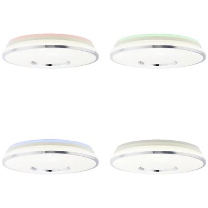 Brilliant - LED RGBW Dimbare plafondlamp VISITATION LED/32W/230V 3000-6500K + afstandsbediening