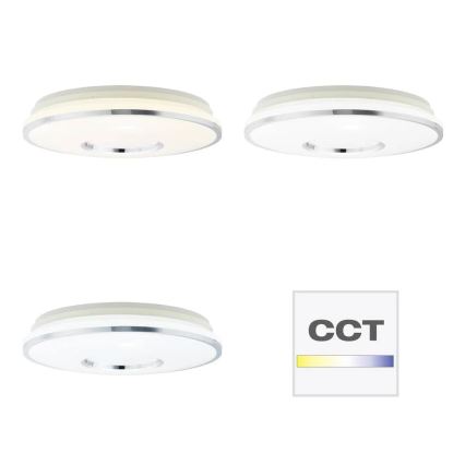 Brilliant - LED RGBW Dimbare plafondlamp VISITATION LED/32W/230V 3000-6500K + afstandsbediening