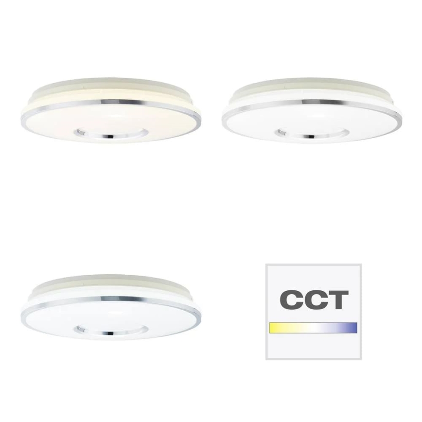 Brilliant - LED RGBW Dimbare plafondlamp VISITATION LED/32W/230V 3000-6500K + afstandsbediening