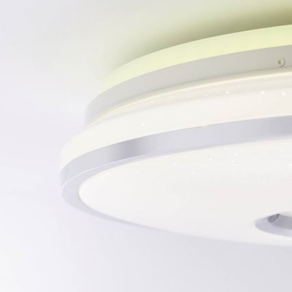 Brilliant - LED RGBW Dimbare plafondlamp VISITATION LED/32W/230V 3000-6500K + afstandsbediening