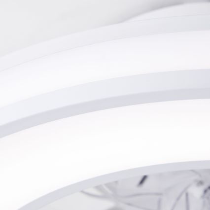 Brilliant - LED RGBW Dimbare plafondventilator MONDELLO LED/26W/230V 2700-6500K diameter 41,5 cm wit + afstandsbediening