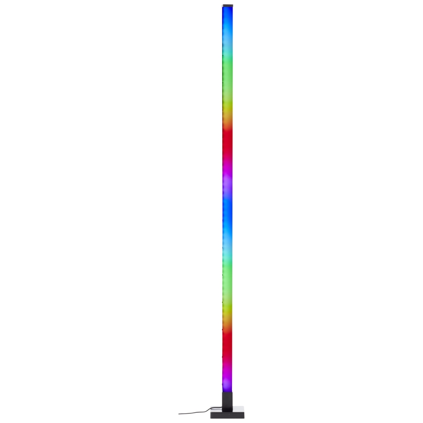 Brilliant - LED RGBW Dimbare staande lamp NEELE LED/6,5W/230V zwart + afstandsbediening