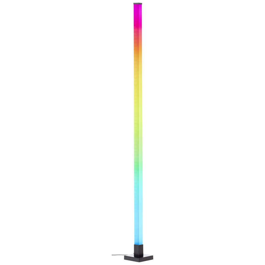 Brilliant - LED RGBW Dimbare staande lamp NEELE LED/6,5W/230V zwart + afstandsbediening