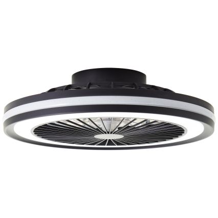 Brilliant - LED RGBW dimbare plafondlamp met ventilator PALMERO LED/40W/230V 2700-6500K Ø 46,6 cm beige + afstandsbediening