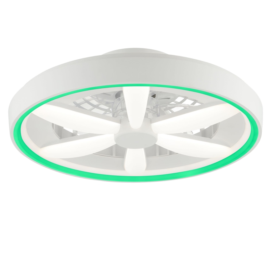 Brilliant - LED RGBW Dimbare plafondventilator met een licht GAIANO LED/48W/230V 2700-6500K wit + afstandsbediening