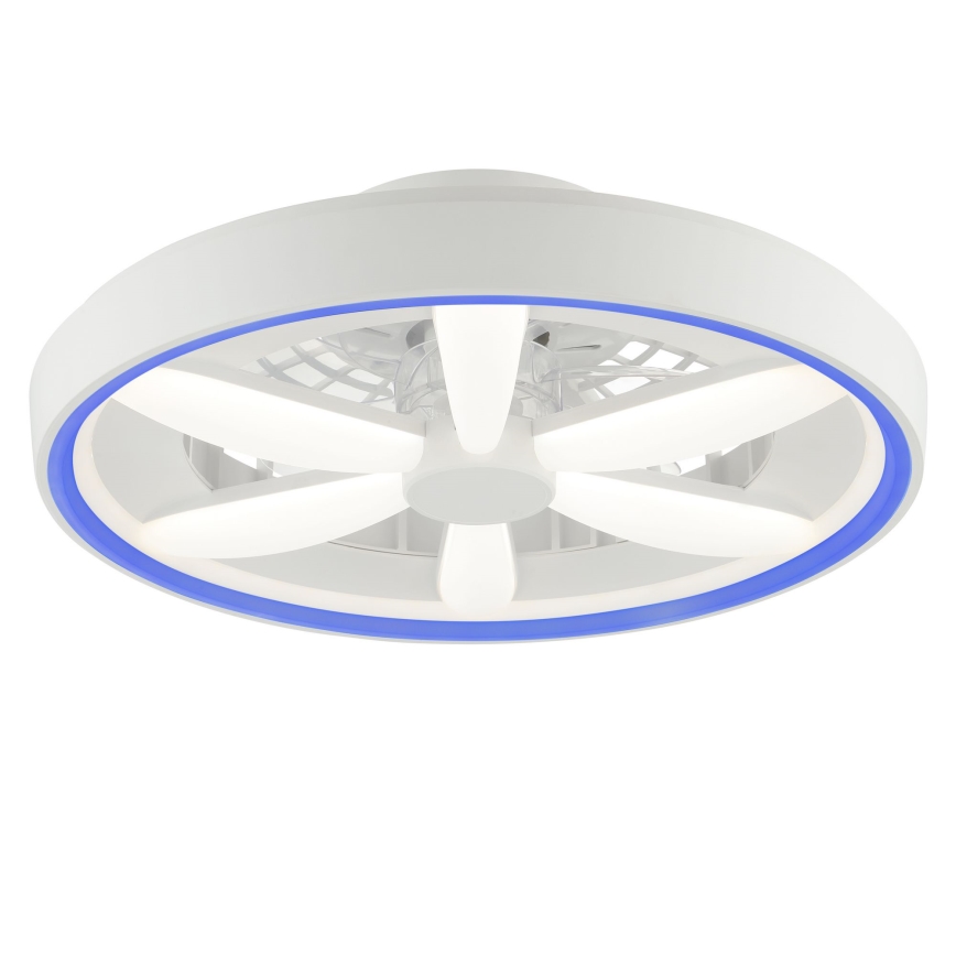 Brilliant - LED RGBW Dimbare plafondventilator met een licht GAIANO LED/48W/230V 2700-6500K wit + afstandsbediening