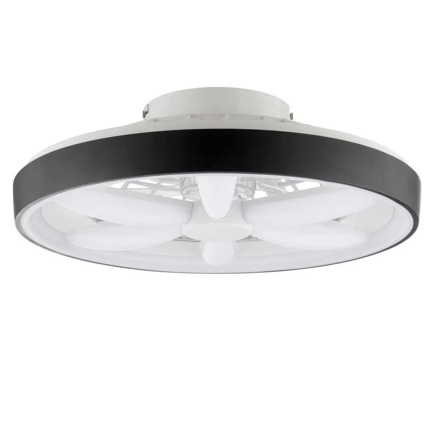 Brilliant - LED RGBW Dimbare plafondventilator met een licht GAIANO LED/48W/230V 2700-6500K zwart + afstandsbediening