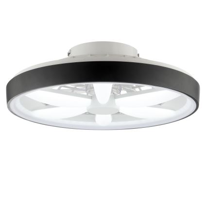 Brilliant - LED RGBW Dimbare plafondventilator met een licht GAIANO LED/48W/230V 2700-6500K zwart + afstandsbediening