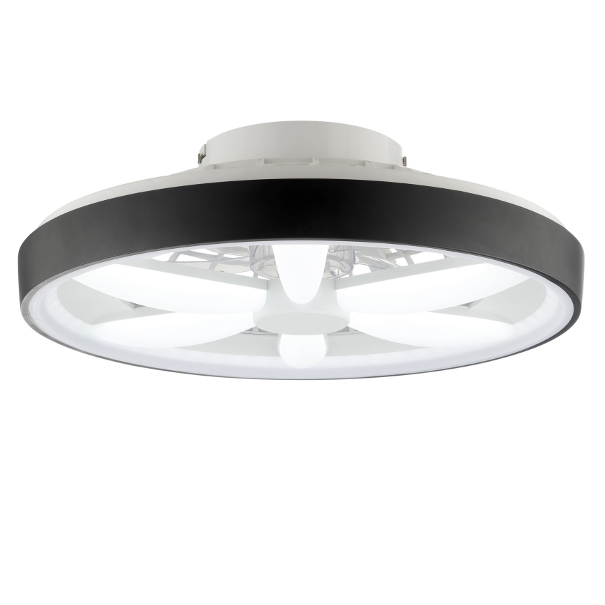 Brilliant - LED RGBW Dimbare plafondventilator met een licht GAIANO LED/48W/230V 2700-6500K zwart + afstandsbediening