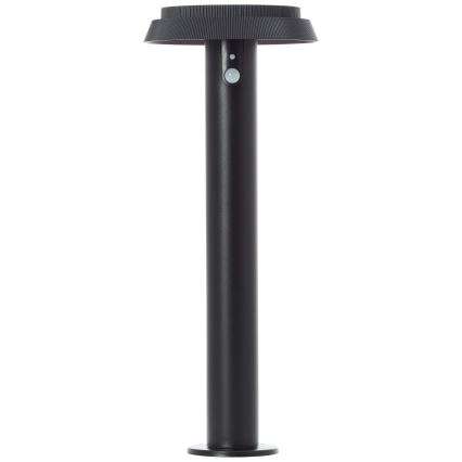 Brilliant - LED Solar lamp met sensor ALVERO LED/4W/3,7V 2000 mAh 50 cm IP44 zwart