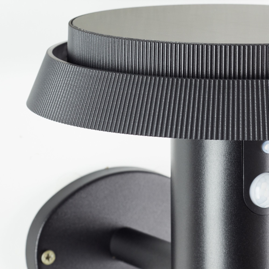 Brilliant - LED Solar wandlamp met sensor ALVERO LED/4W/3,7V IP44