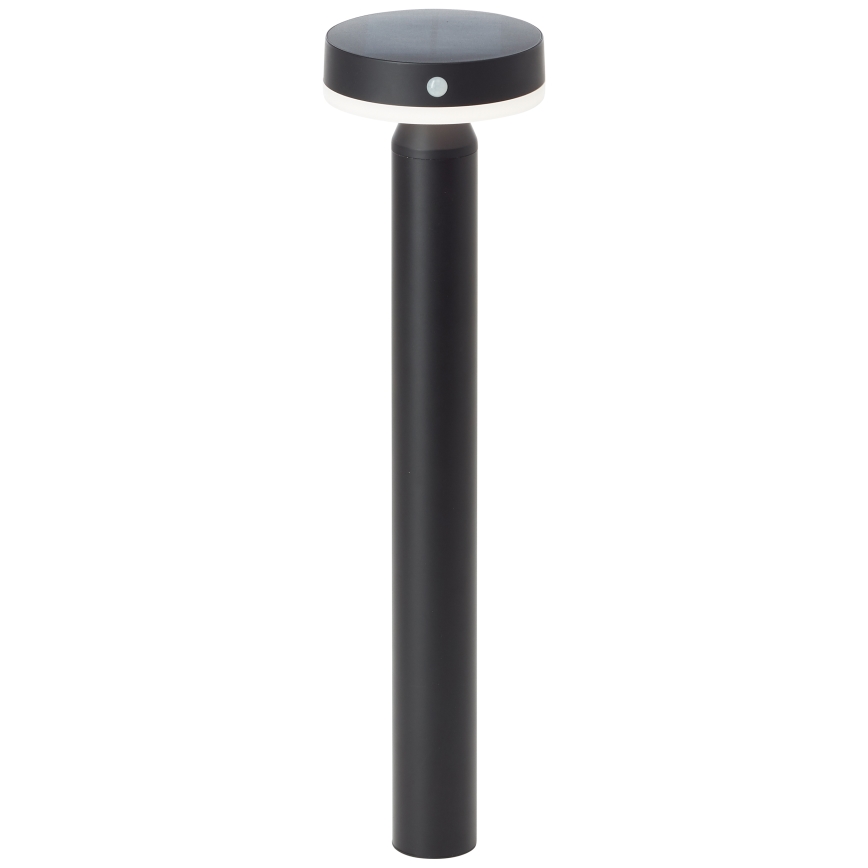 Brilliant - LED Zonne-energie lamp met sensor MAGUA LED/4W/3,7V 2000 mAh 50,2 cm IP44 zwart
