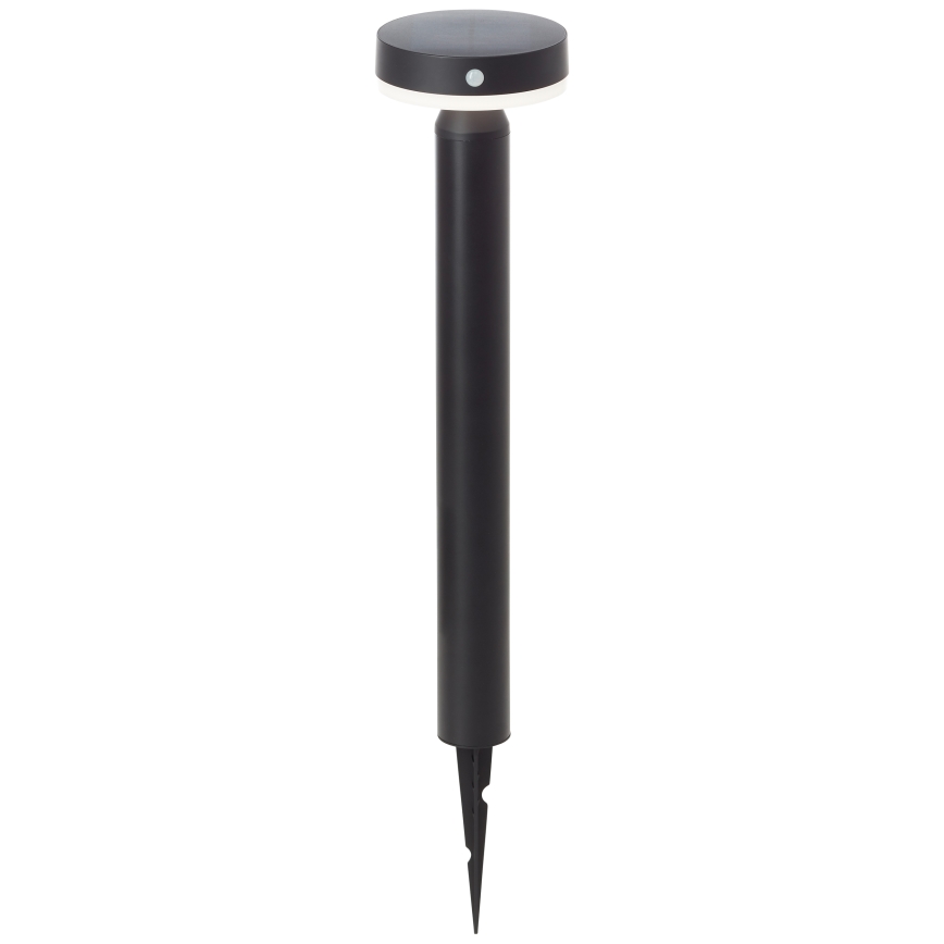 Brilliant - LED Zonne-energie lamp met sensor MAGUA LED/4W/3,7V 2000 mAh 50,2 cm IP44 zwart