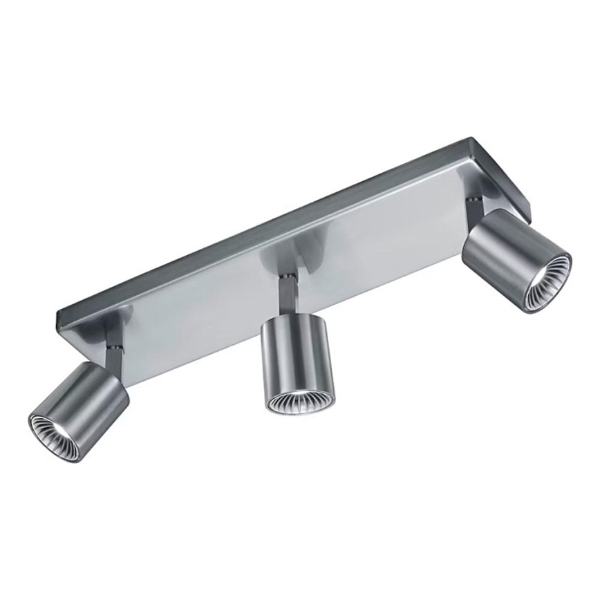 Brilliant - LED spot CAYMAN 3xLED/4,5W/230V 3000K mat chroom