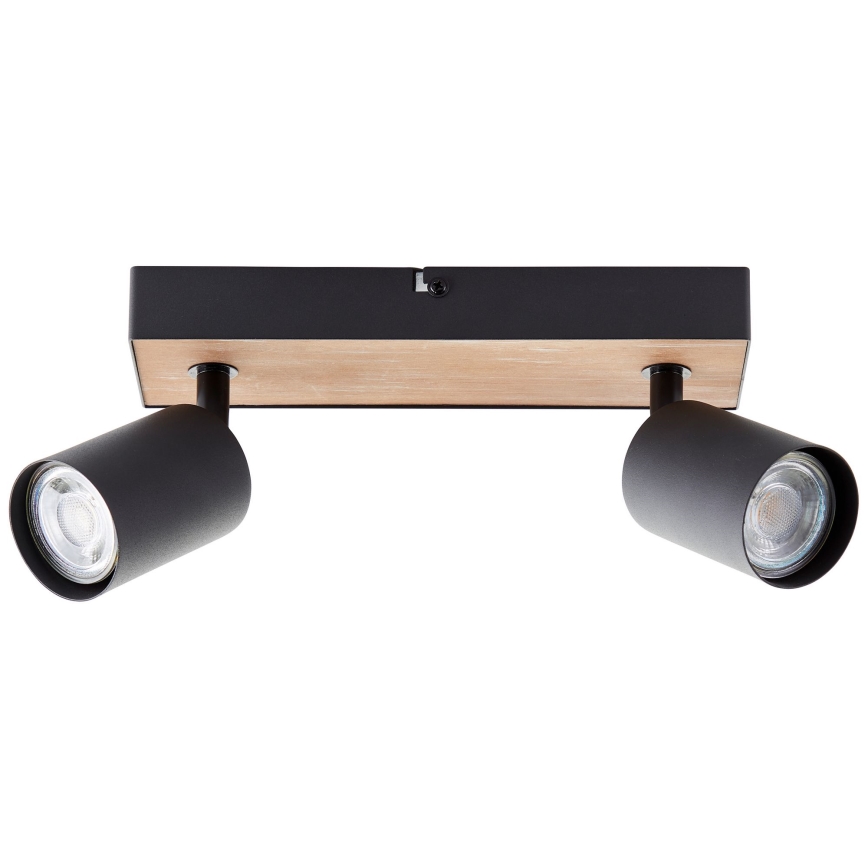 Brilliant - LED Spot JELLO 2xGU10/4,5W/230V grenen - FSC gecertificeerd
