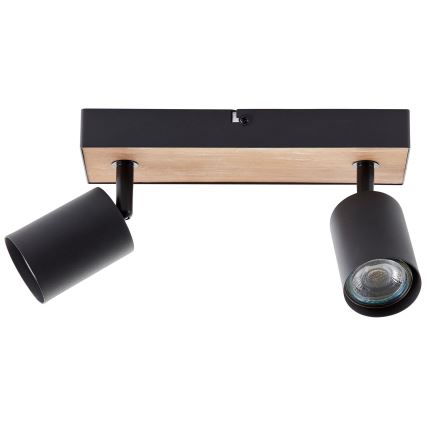 Brilliant - LED Spot JELLO 2xGU10/4,5W/230V grenen - FSC gecertificeerd